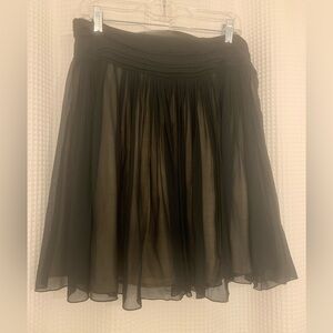 Banana Republic Black A-Line Skirt